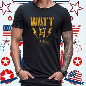 TJ Watt Sack Celebration NFL Football Fan Gift Graphic Sports T-Shirt 159